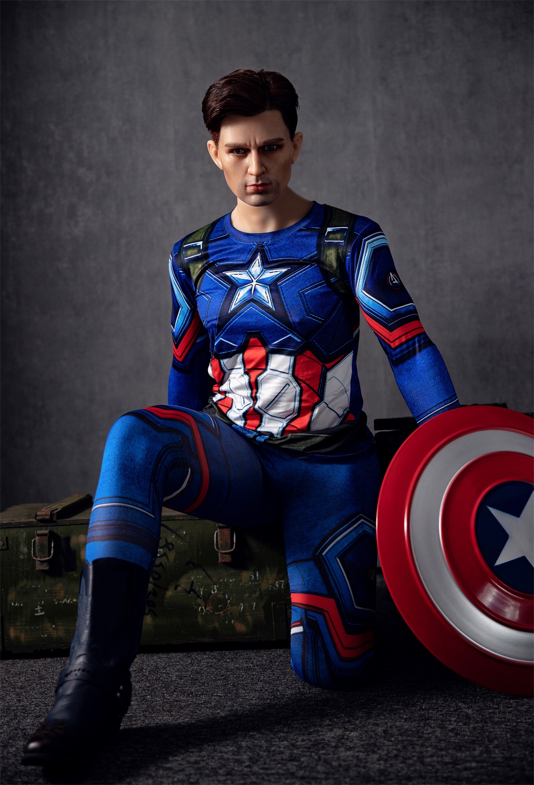 Enio - 5ft3 /160cm Captain America Male Sex Doll For Women-First Love Doll