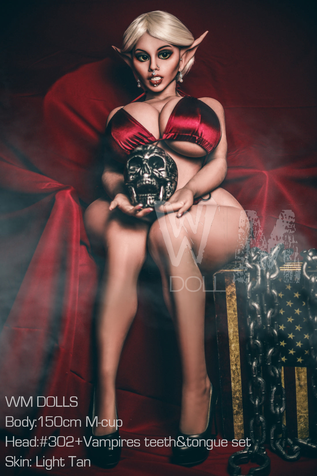 WM | Quamara  4ft 11/ 150cm M Cup Elf Sex Doll-First Love Doll