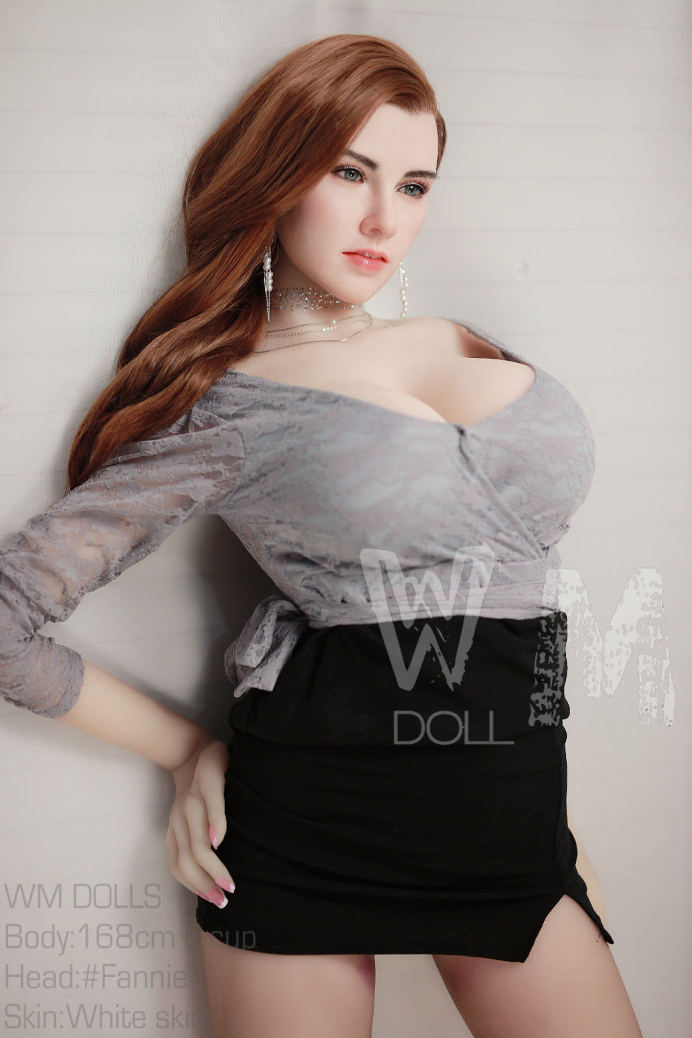 WM | Fannie  5ft 6/ 168cm E Cup Silicone Head Sex Doll-First Love Doll