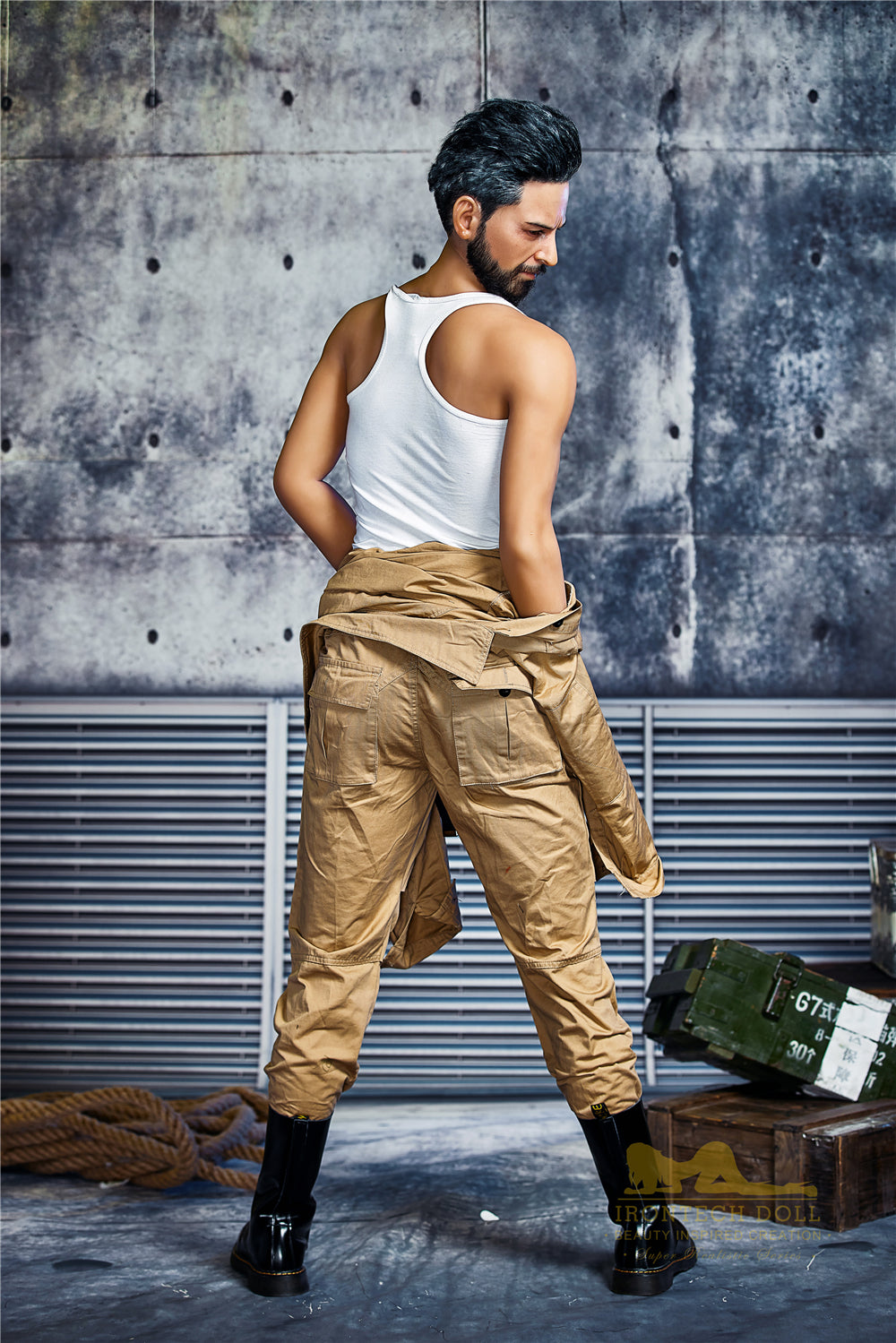 IronTech Male Doll 175cm. (5'9") Silicone Head #M2-First Love Doll