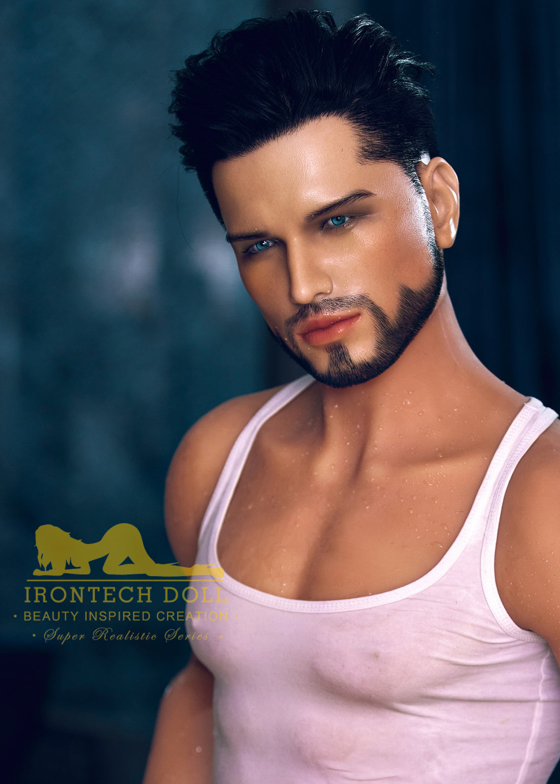 Irontech | Kelvin - 5ft3 (162cm) Biker Hybrid Male Sex Doll