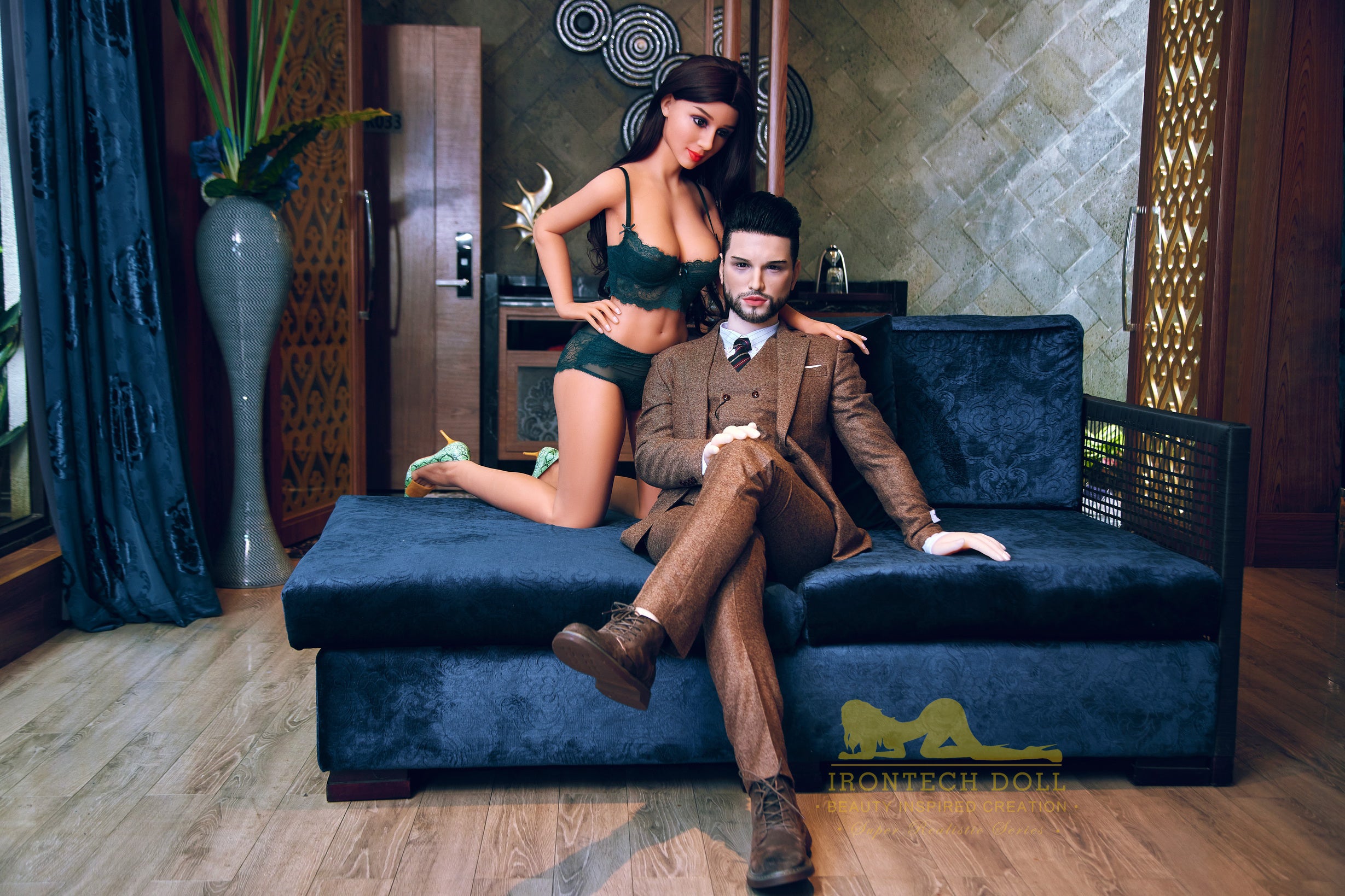 IronTech | Keith - 5Ft 4/162cm Male Sex Doll With Silicone Head-First Love Doll