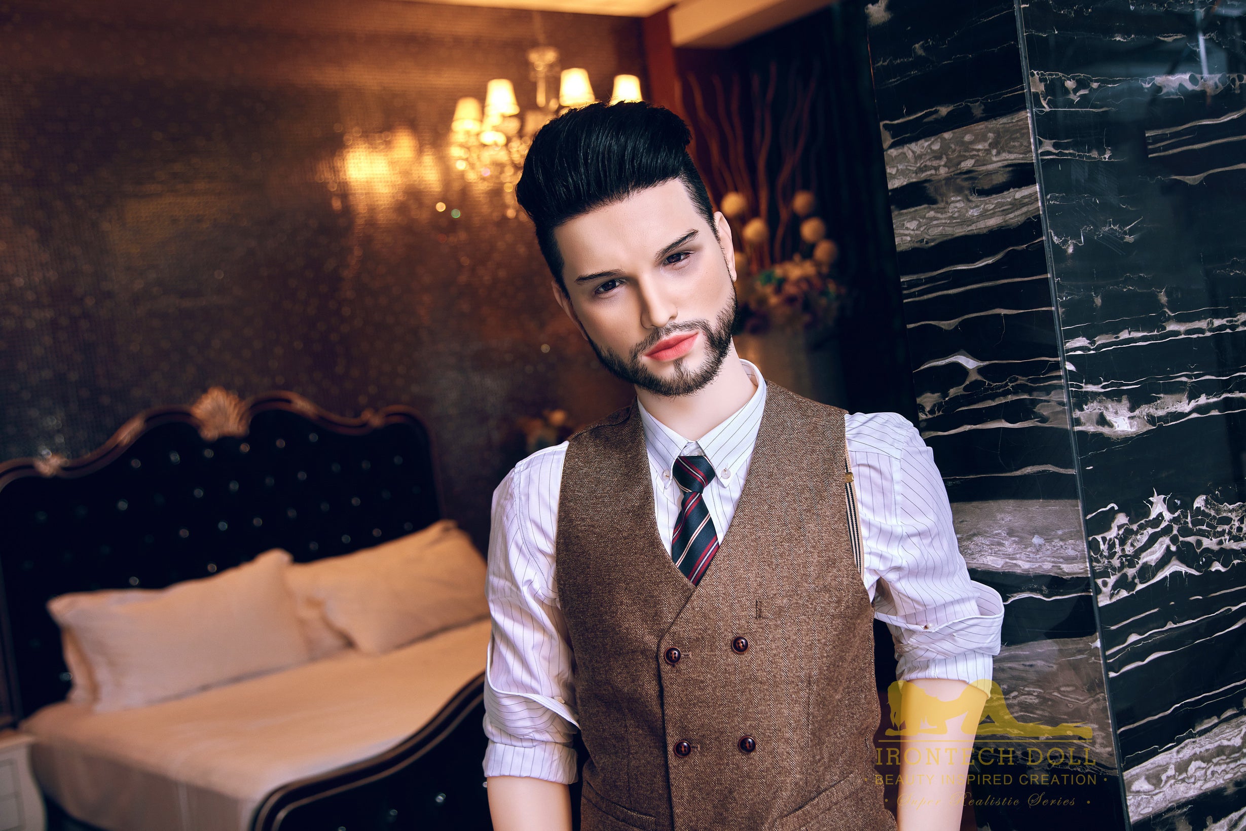 IronTech | Keith - 5Ft 4/162cm Male Sex Doll With Silicone Head-First Love Doll