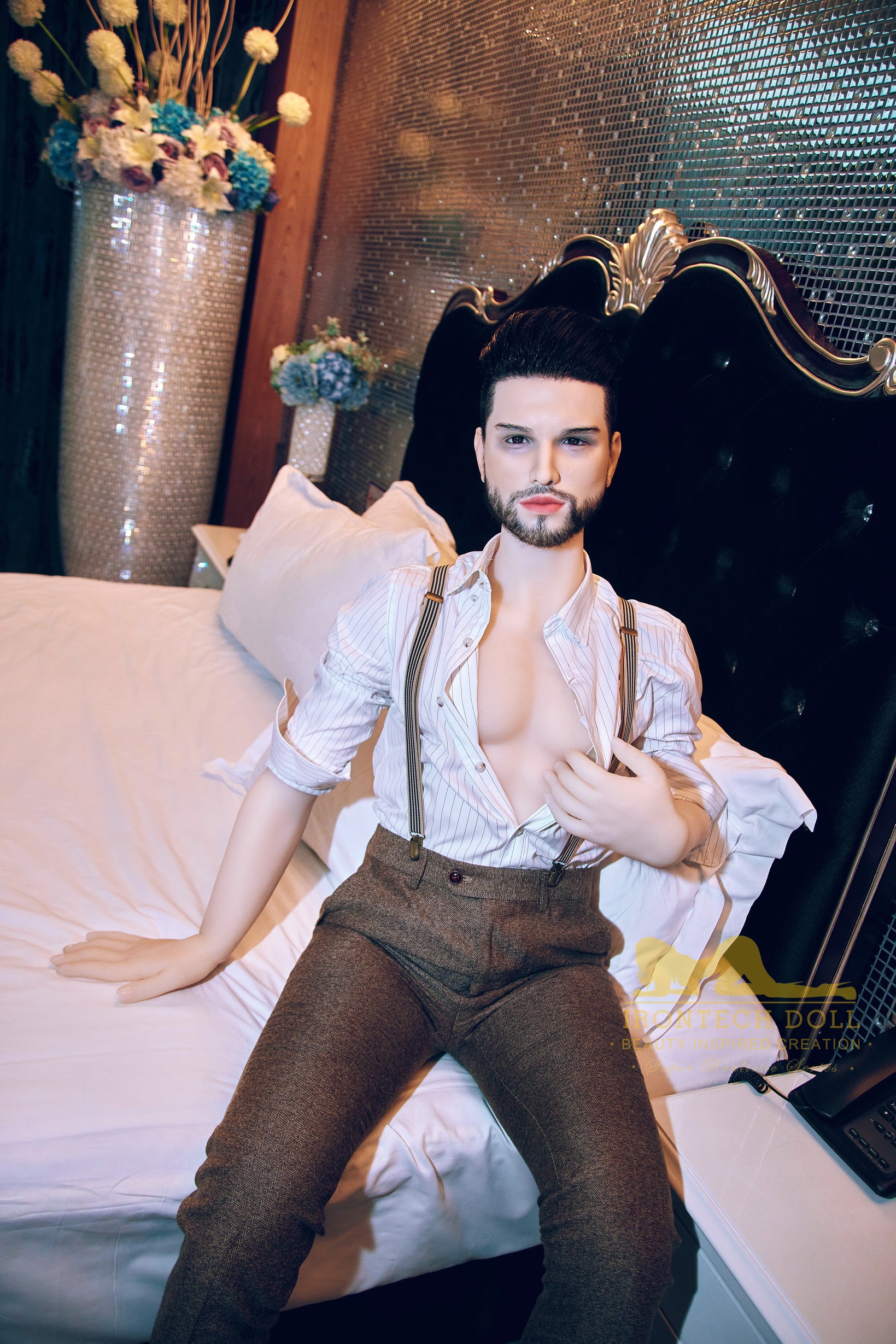 IronTech | Keith - 5Ft 4/162cm Male Sex Doll With Silicone Head-First Love Doll