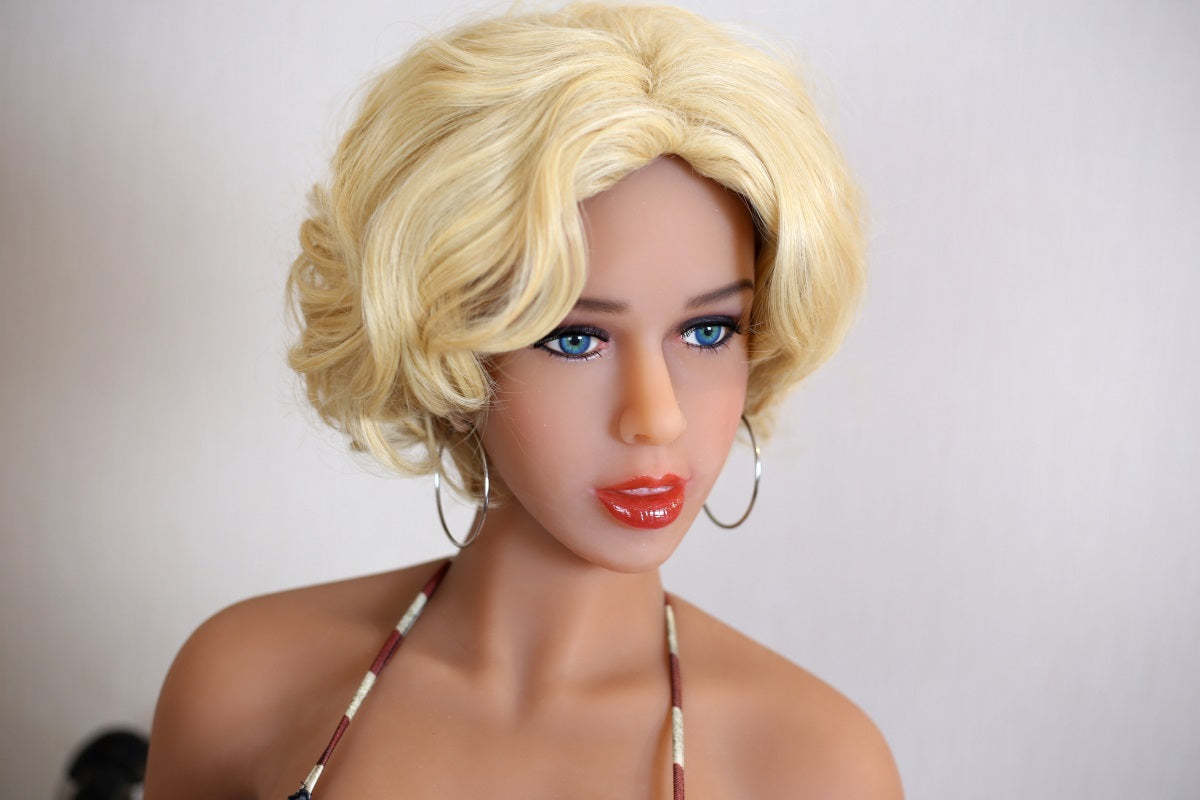 AF | Brielle - 5ft2 (158cm)  Top Quality TPE Sex Doll With Short Golden Hair-First Love Doll