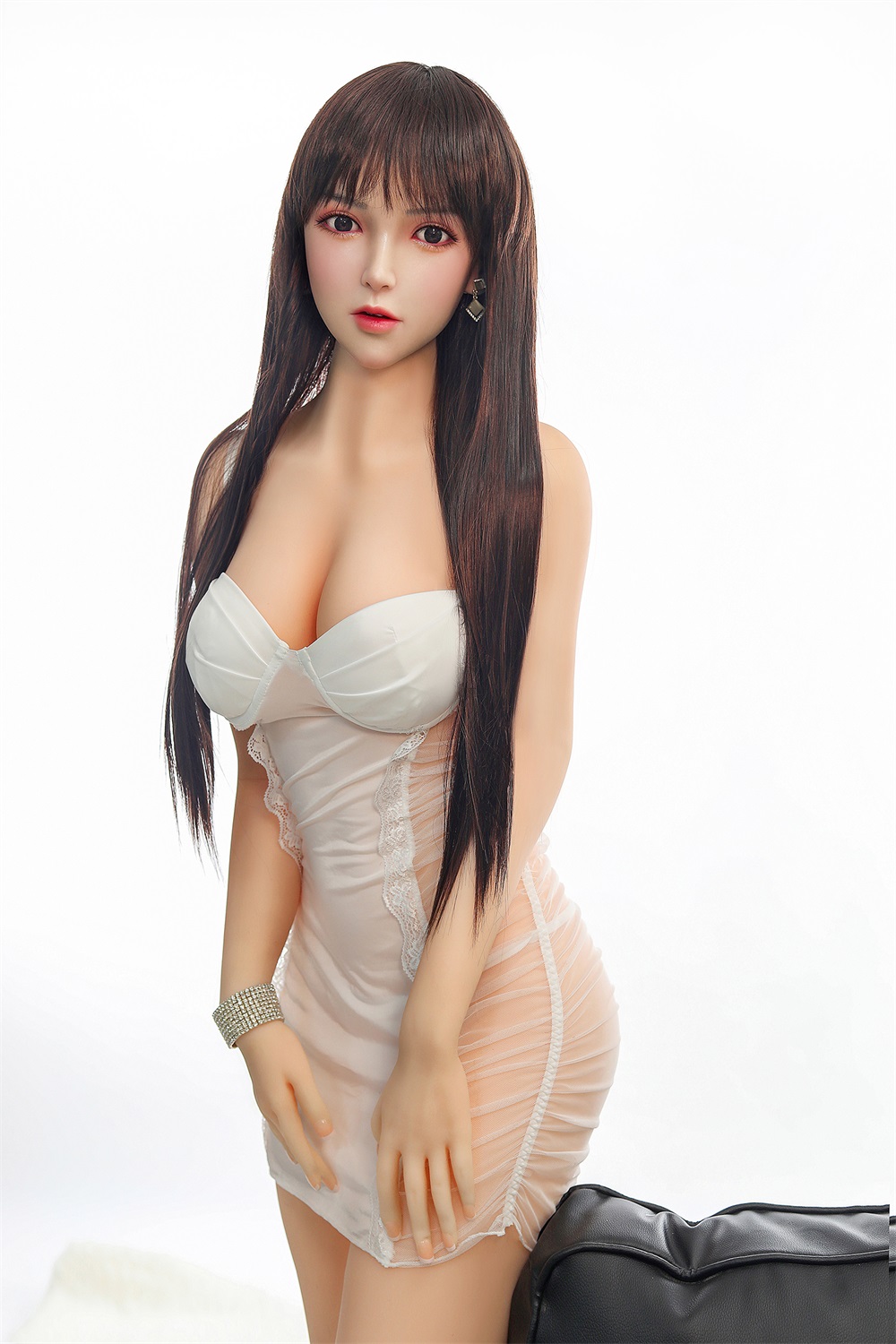 Roselyly - 166cm (5ft6) Pure Life-Like Sex Doll With Yellow Long Straight Hair-First Love Doll