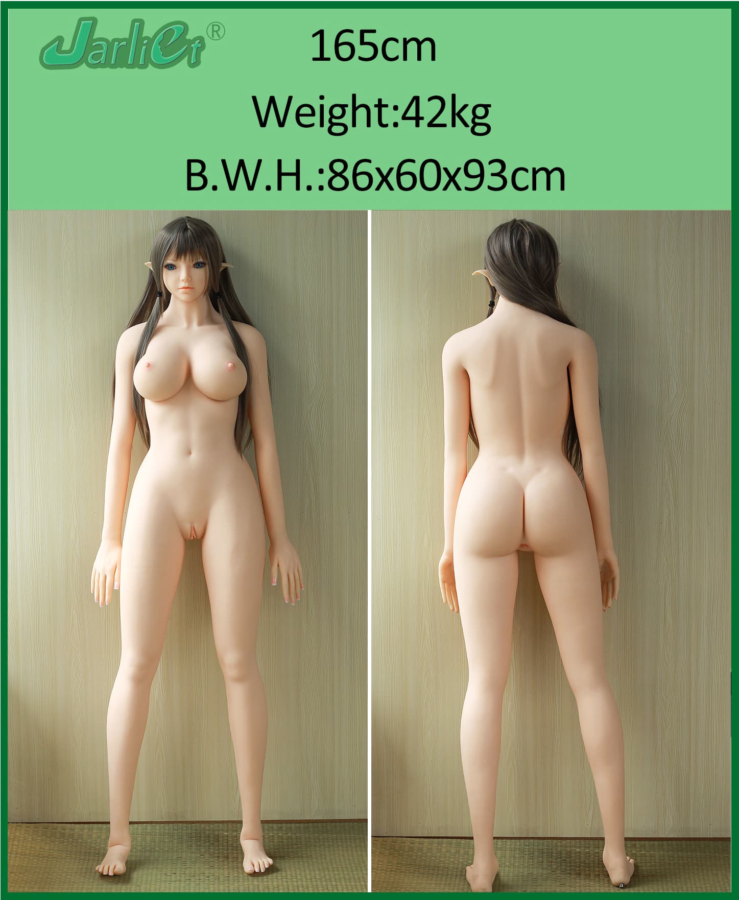 Jarliet | Bai He - 5ft 4 /165cm Slim Medium Breast Realistic Sex Doll-First Love Doll