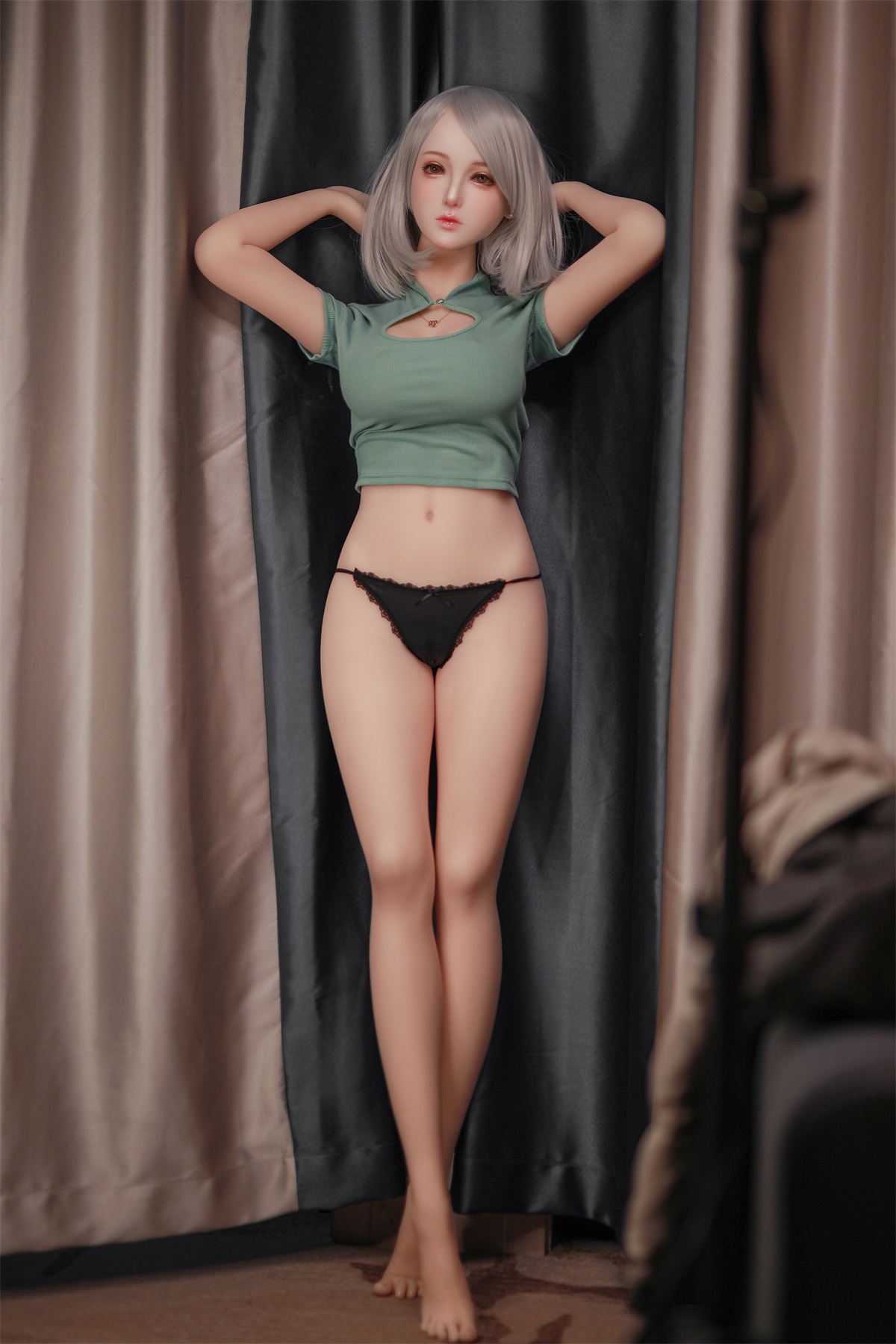 Dimu | Yumii - 5ft 5 / 166cm Short hear Sex Doll With Silicone Head-First Love Doll
