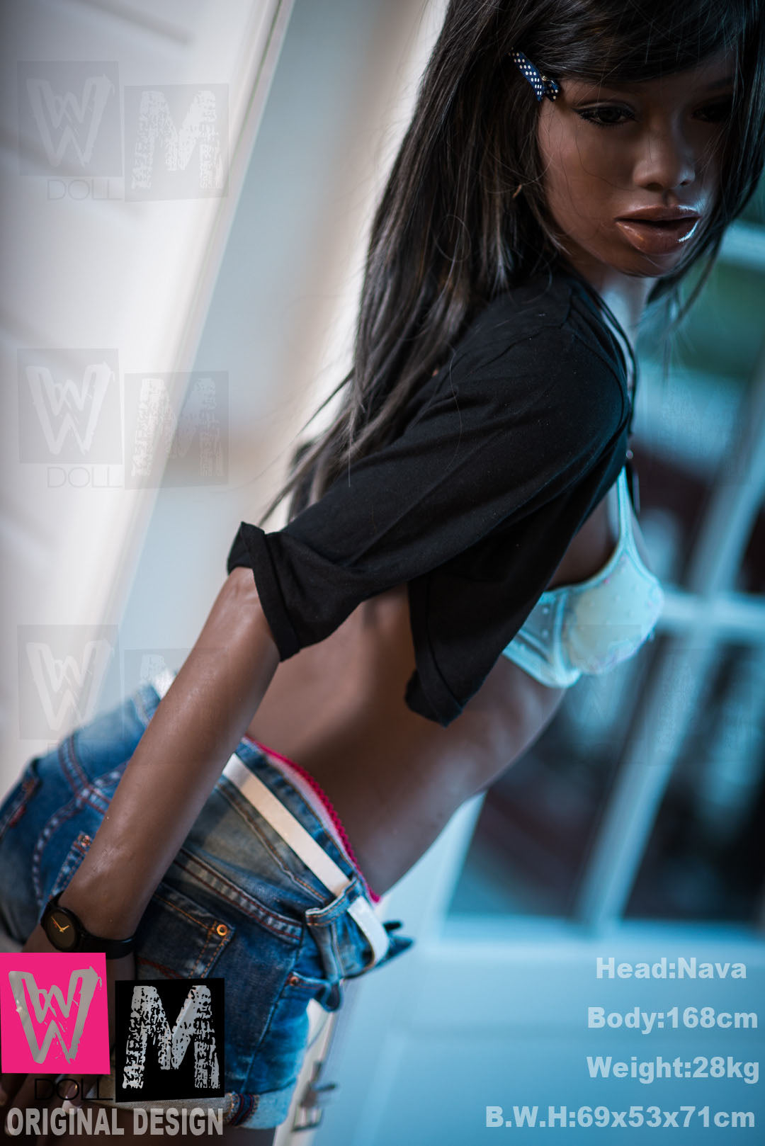 WM | Nava 5ft 6/ 168cm A Cup Sex Doll-First Love Doll