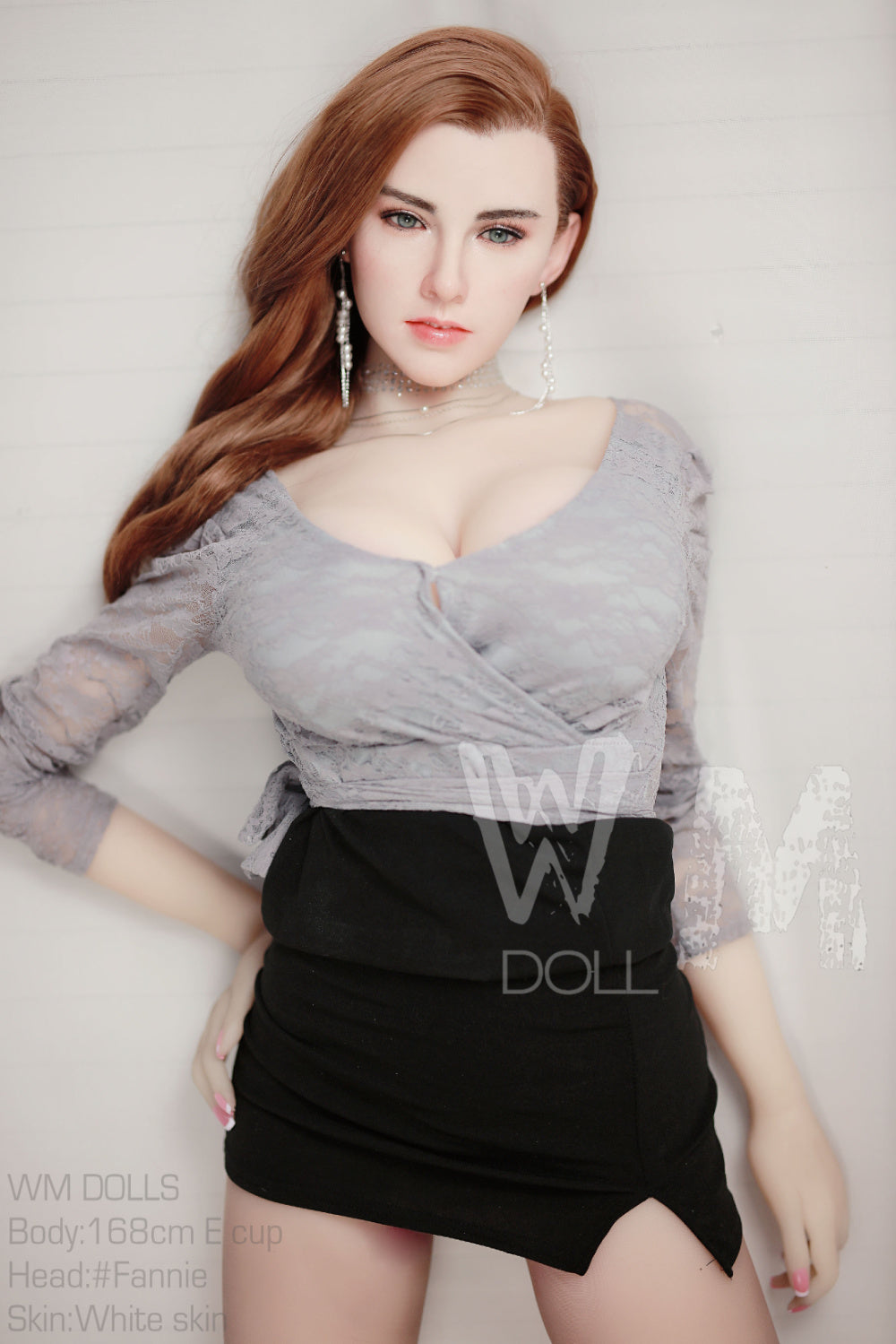 WM | Fannie  5ft 6/ 168cm E Cup Silicone Head Sex Doll-First Love Doll
