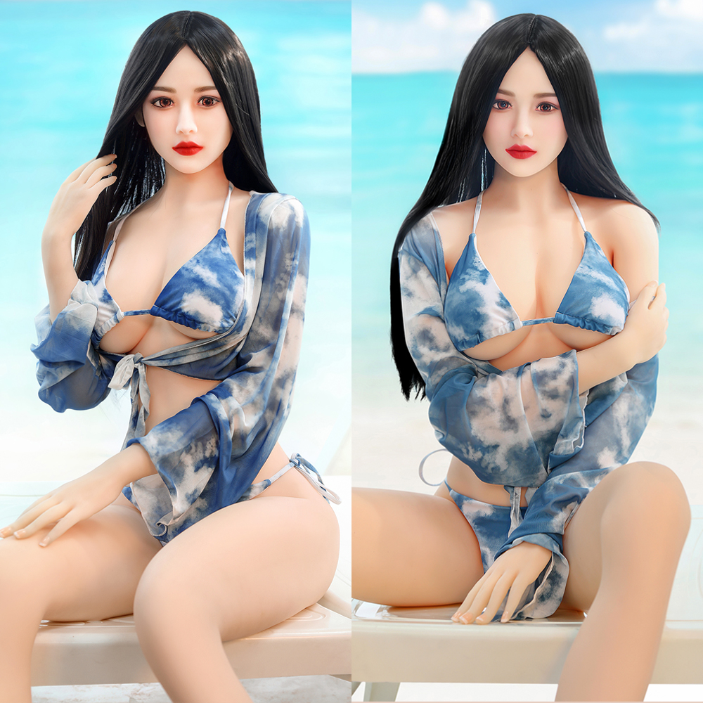Christine - 166cm (5ft6) Pure Life-Like Sex Doll With Black Long Straight Hair-First Love Doll