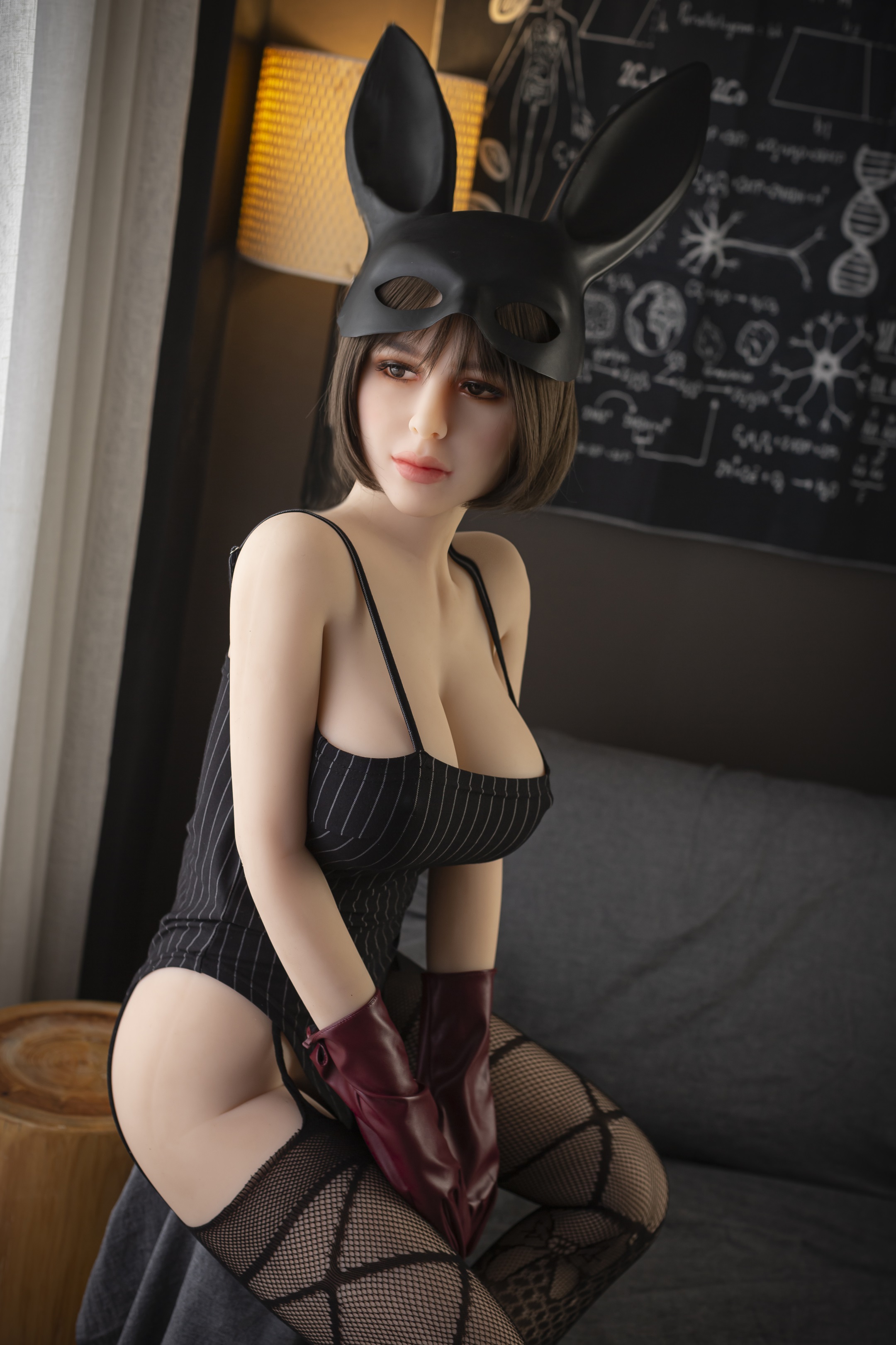 6YE | Mira - 5ft3/160cm Playboy Big Boobs Short Hair Sex Doll-First Love Doll