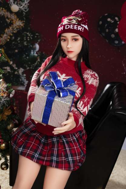 MiMi - 163cm/5Ft 4 Christmas Style Mid Boobs Sex Doll (5 Sizes ）-First Love Doll