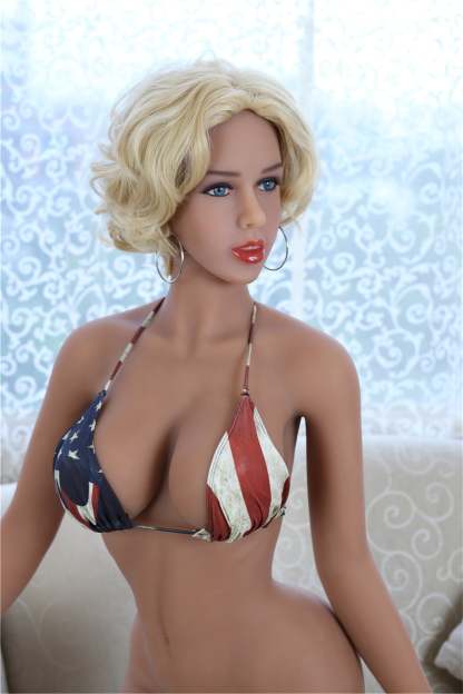 AF | Brielle - 5ft2 (158cm)  Top Quality TPE Sex Doll With Short Golden Hair-First Love Doll