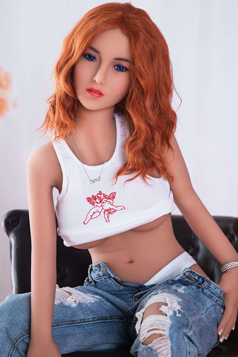 Mazikeen - 4ft 9(145cm) Gorgeous Ultra Realistic TPE Sex Doll With Red Hair-First Love Doll