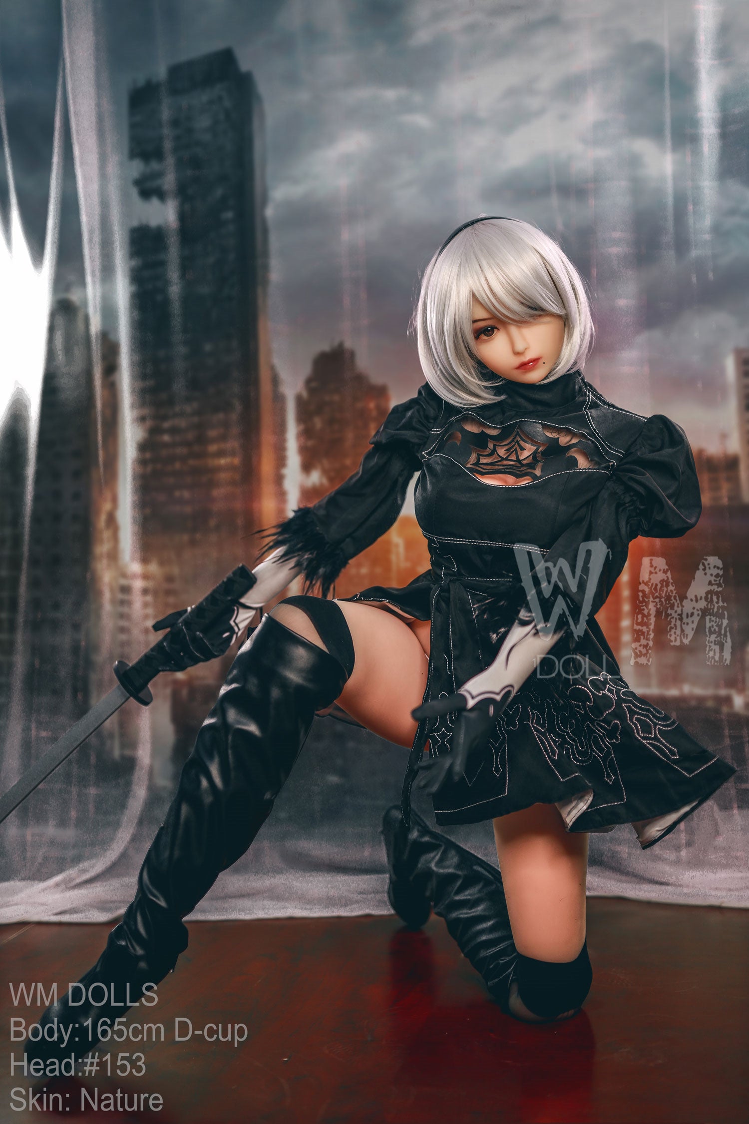 WM | 2B Anime 5ft 5/ 165cm D Cup Cosplay Sex Doll-First Love Doll