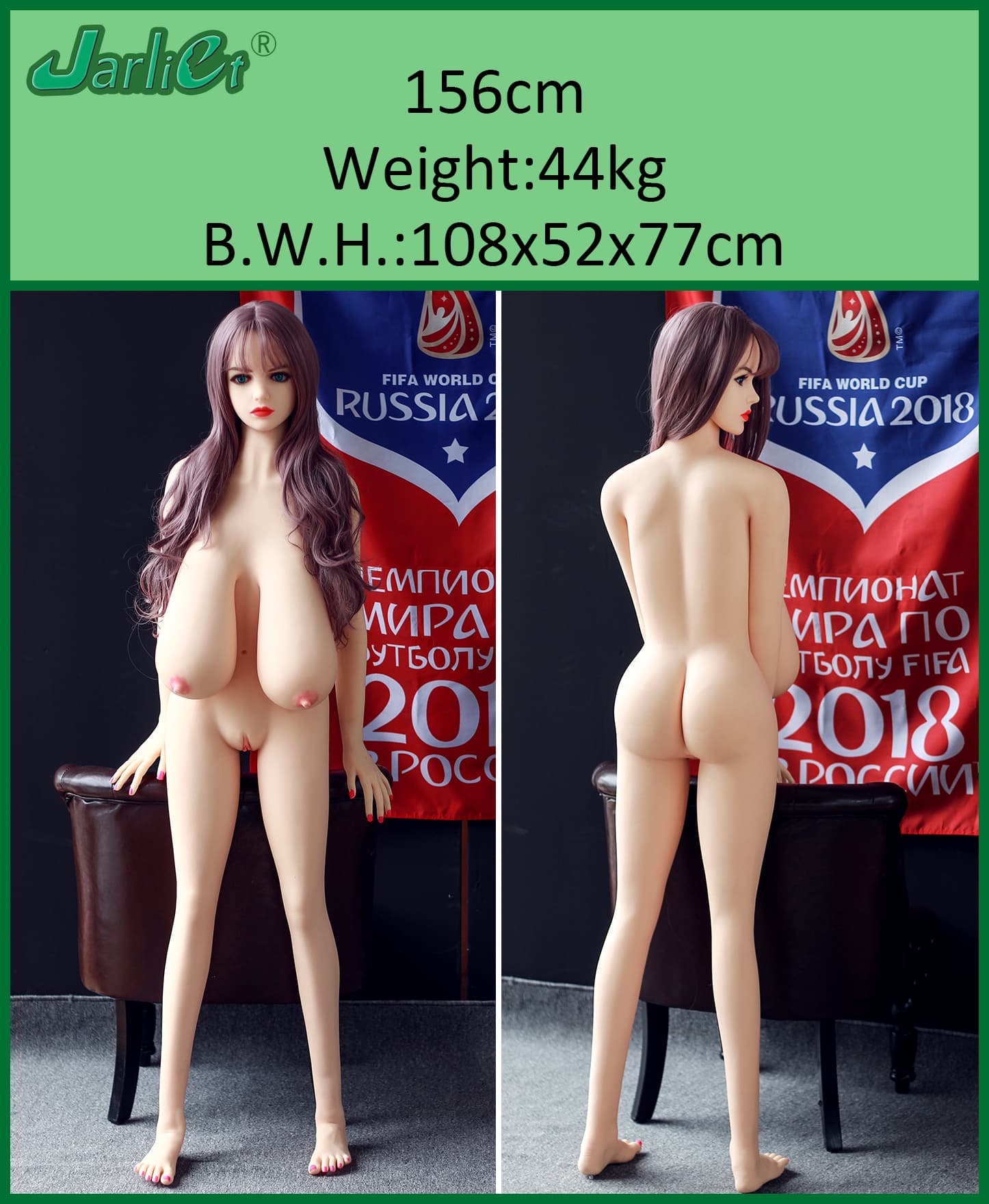 Jarliet Demi 5ft 1 156cm Big Breast Realistic Sex Doll