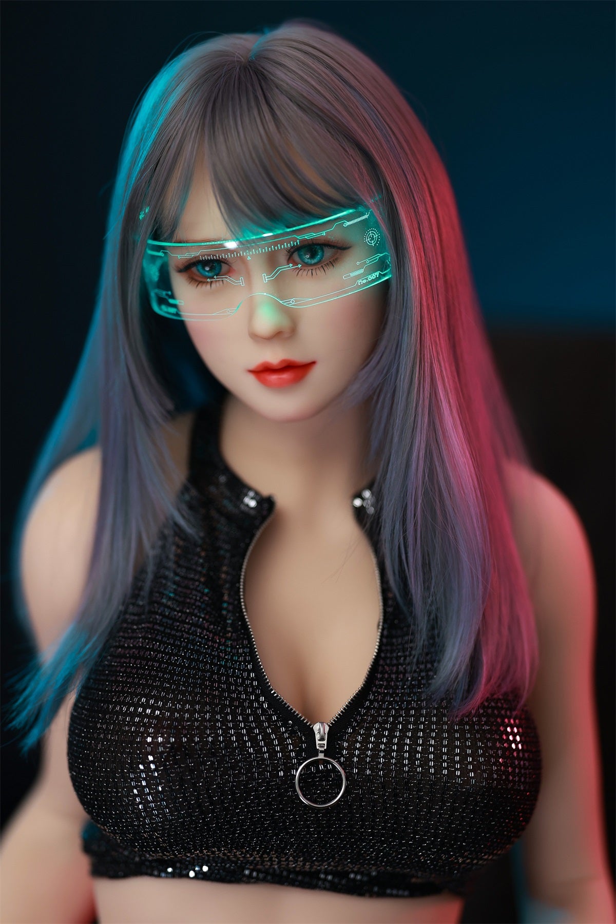 Addy - 5Ft6 (165cm) Cool Style Sex Doll With Long Straight Hair-First Love Doll