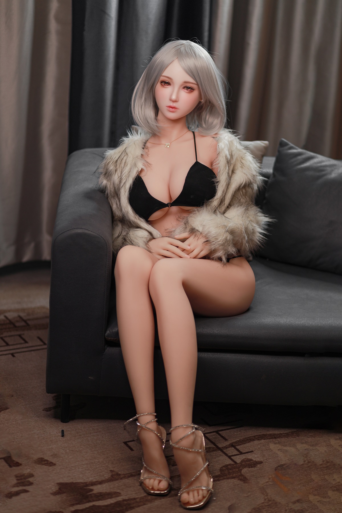 Dimu | Yumii - 5ft 5 / 166cm Short hear Sex Doll With Silicone Head-First Love Doll