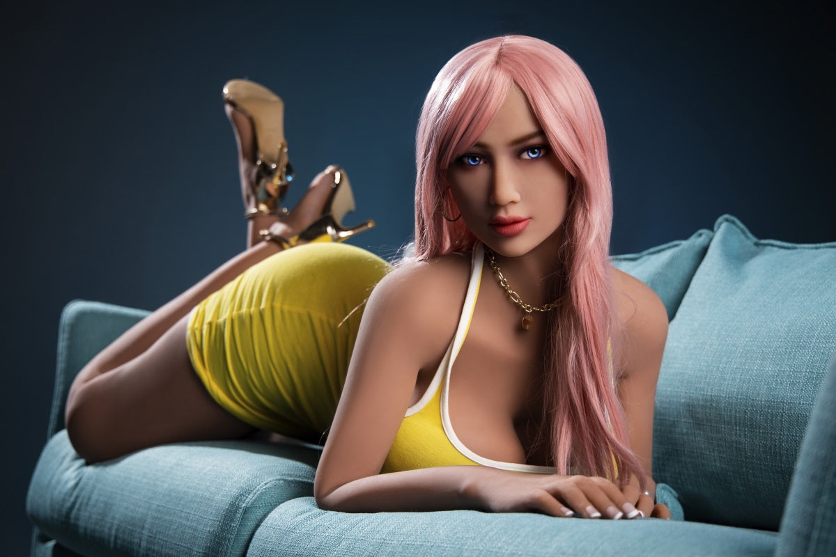 Ally - 5ft 6(167cm)  Big Butt Ultra Pretty Life-Like Real Sex Doll With Pink Hair-First Love Doll