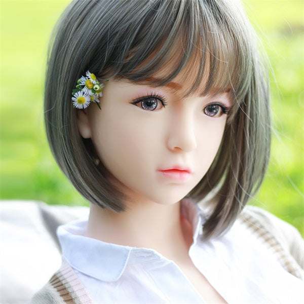 Hashimoto- 4ft7(140cm)  Japanese Style Big Breast TPE Sex Doll With Short Hair-First Love Doll