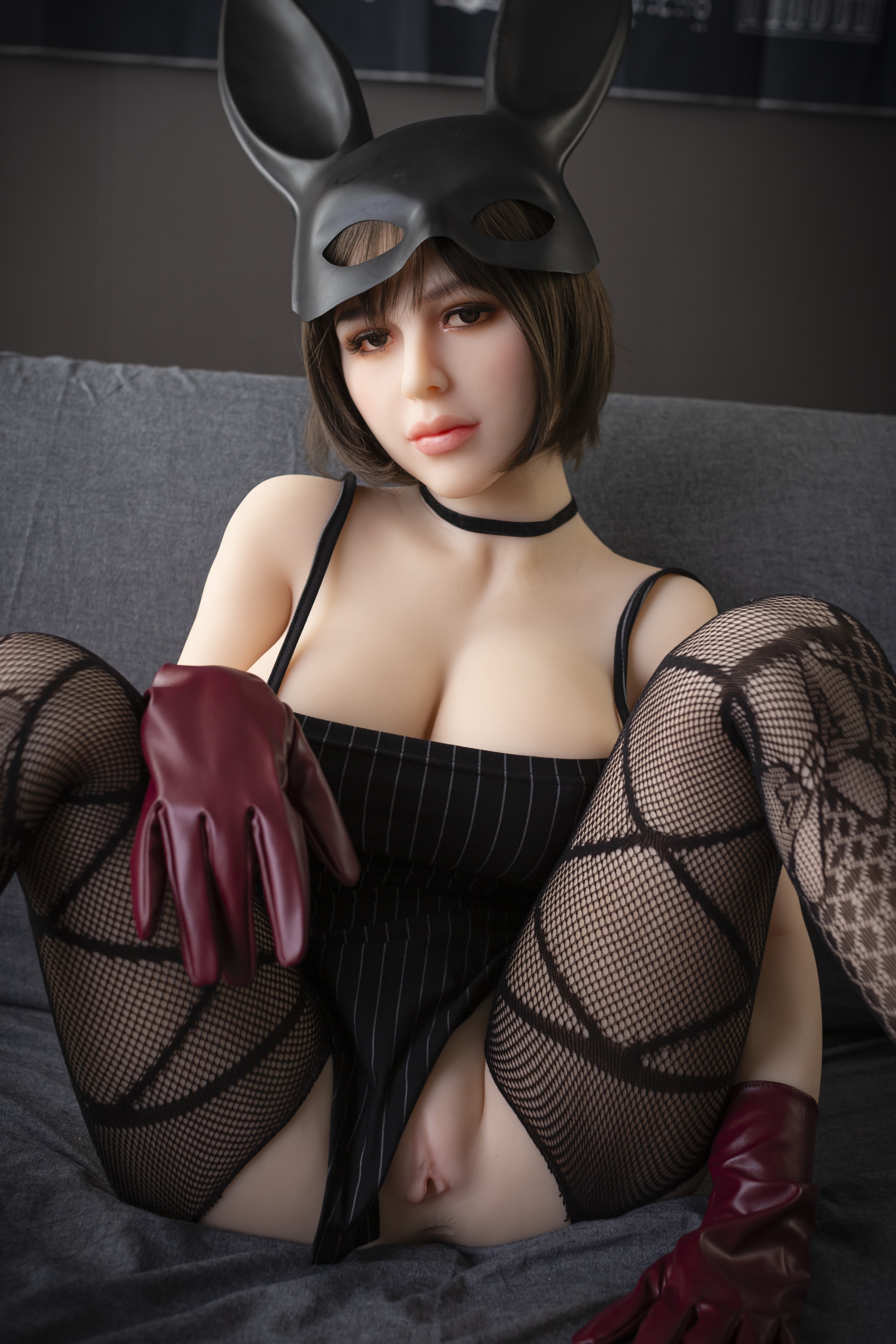 6YE | Mira - 5ft3/160cm Playboy Big Boobs Short Hair Sex Doll-First Love Doll