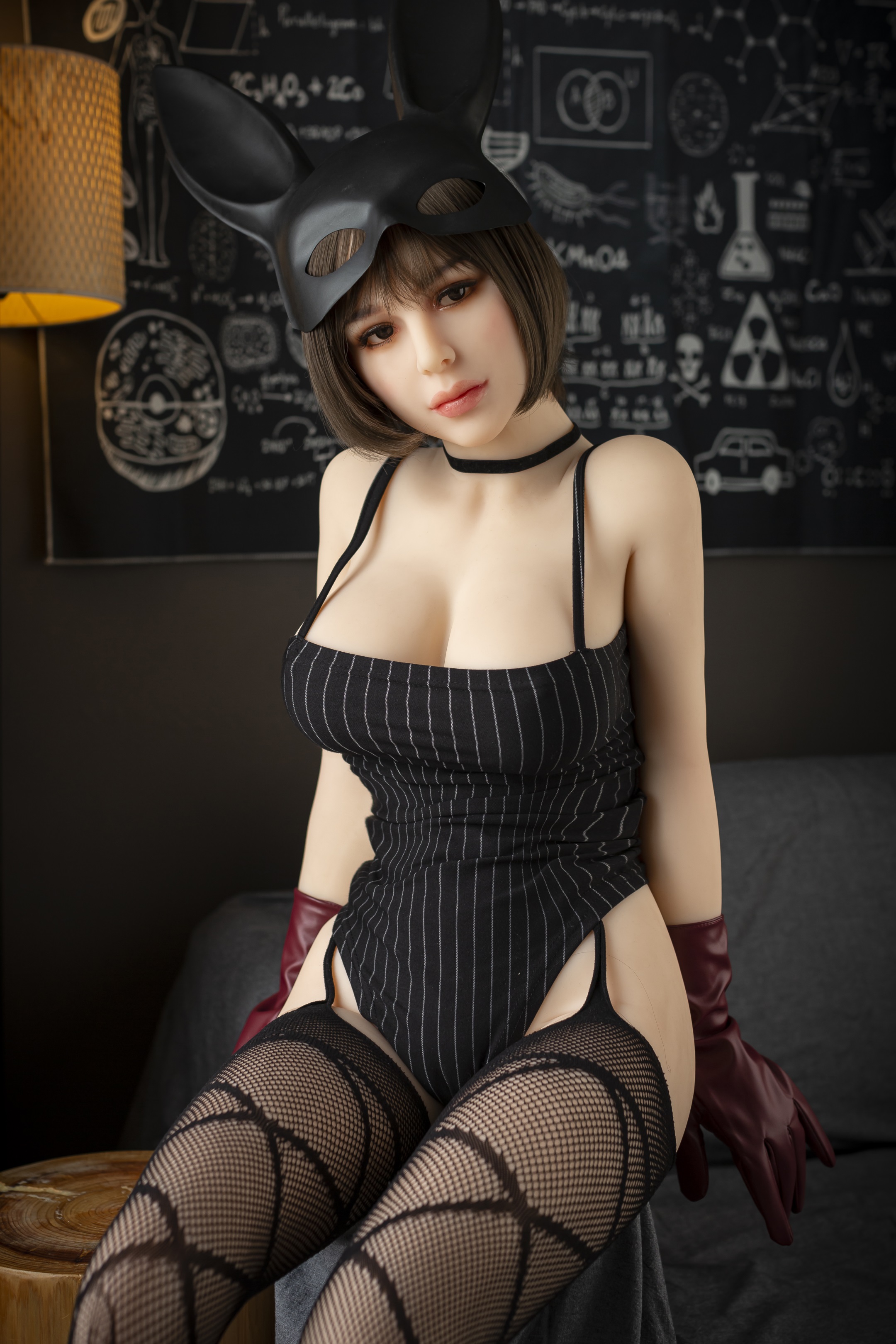 6YE | Mira - 5ft3/160cm Playboy Big Boobs Short Hair Sex Doll-First Love Doll