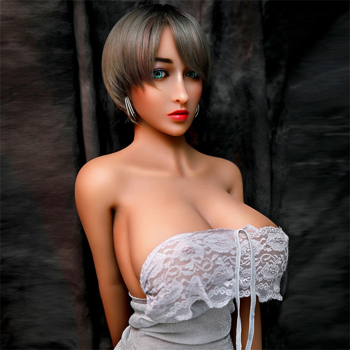 Shelby - 158cm (5ft2) Big Breast Life-Like Sex Doll With Gray Hair-First Love Doll
