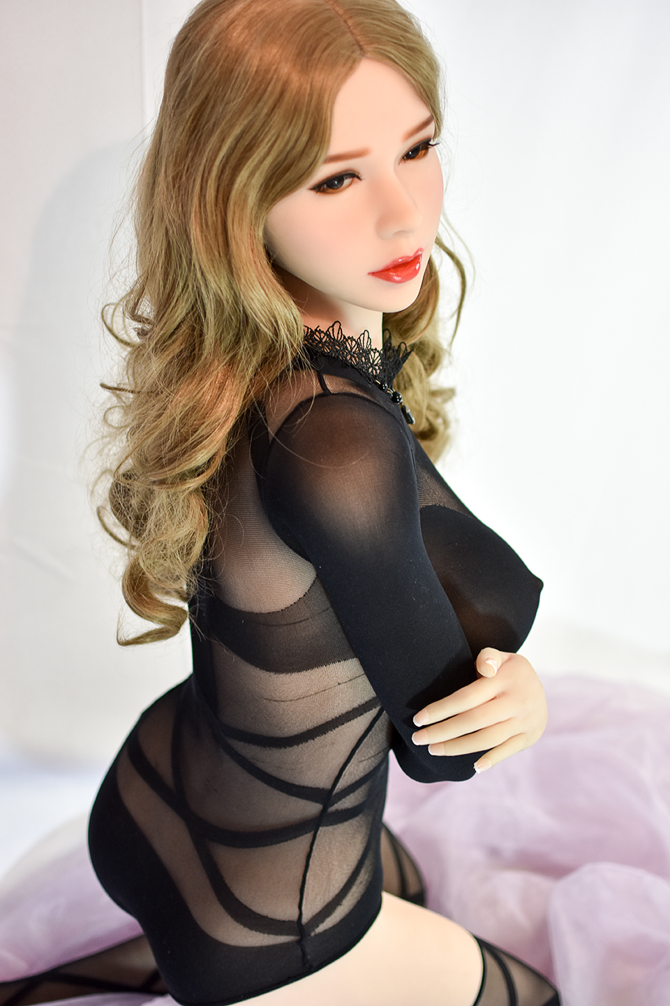6YE | Kaylee - 5ft5/165cm Big Boobs Stockings Asian Japanese Sex Doll-First Love Doll