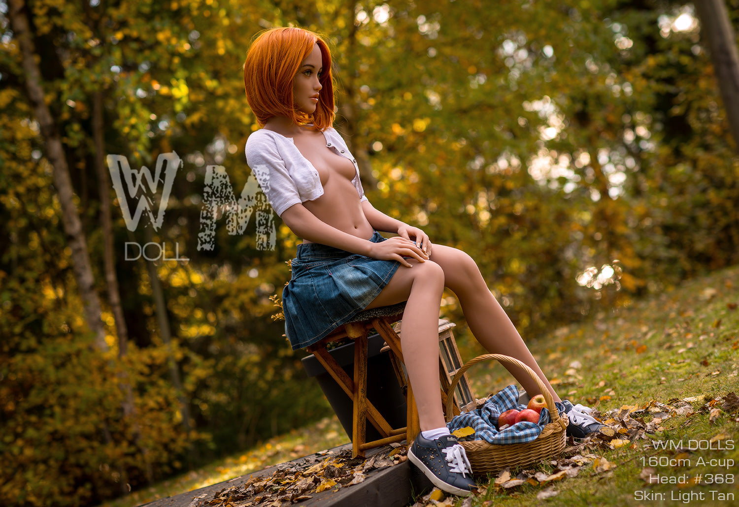 WM | Amber  5ft 3/ 160cm A Cup Sex Doll-First Love Doll