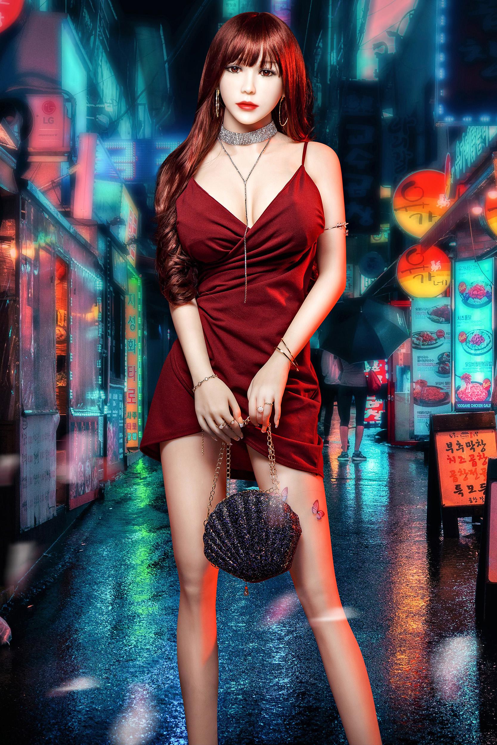 AIBEI |  Andi- 5ft 5 /165cm Large Breast Realistic Sex Doll-First Love Doll