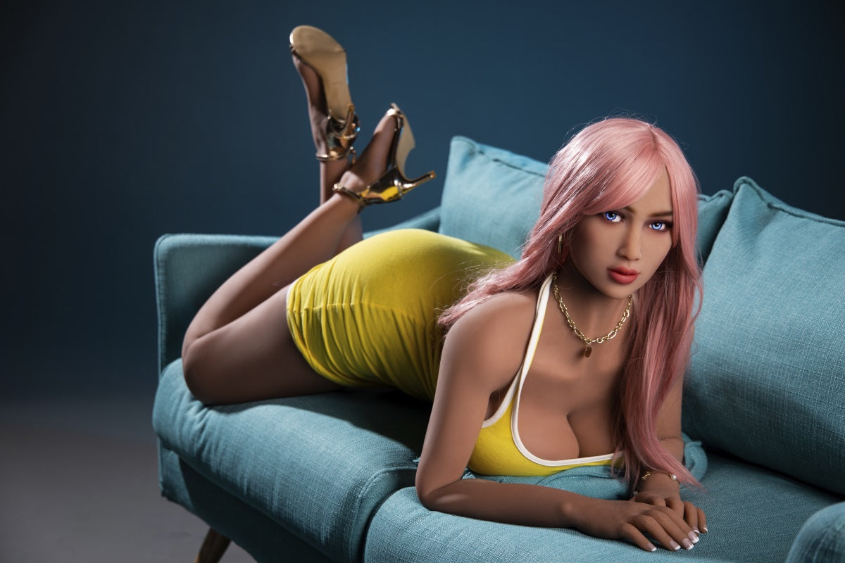 Ally - 5ft 6(167cm)  Big Butt Ultra Pretty Life-Like Real Sex Doll With Pink Hair-First Love Doll