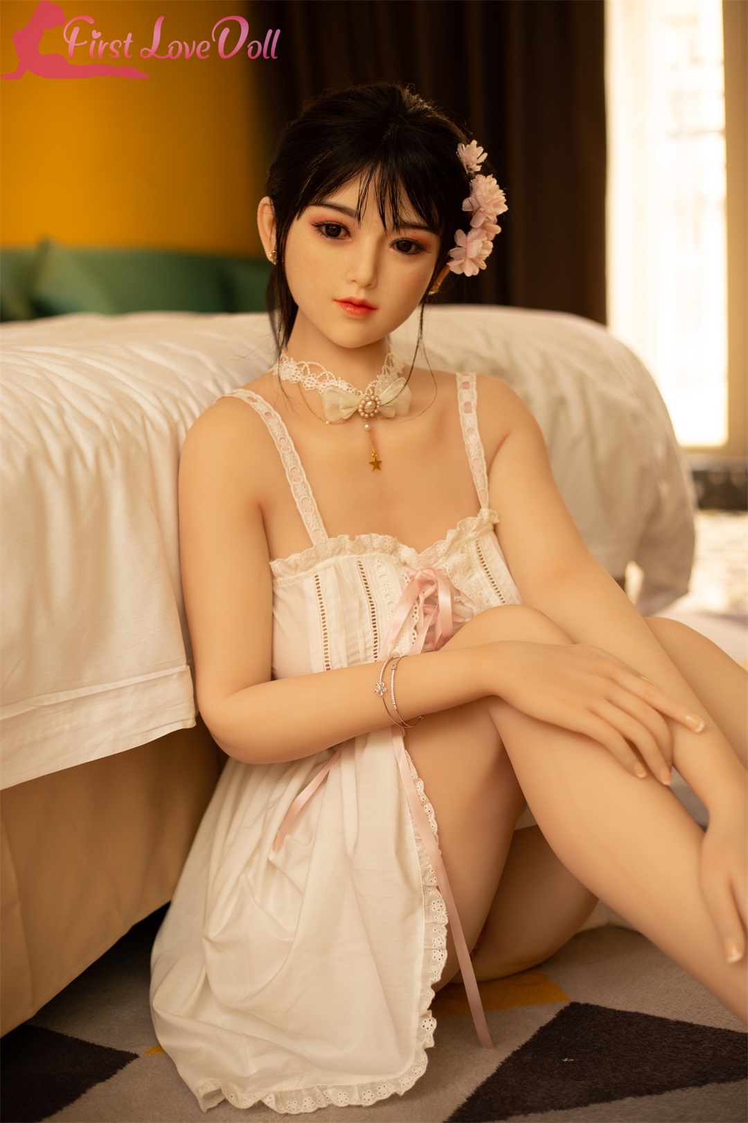 JX Doll | Maki- 4ft 11/150cm Japanese Style Ultra Realistic Silicone Sex Doll-First Love Doll