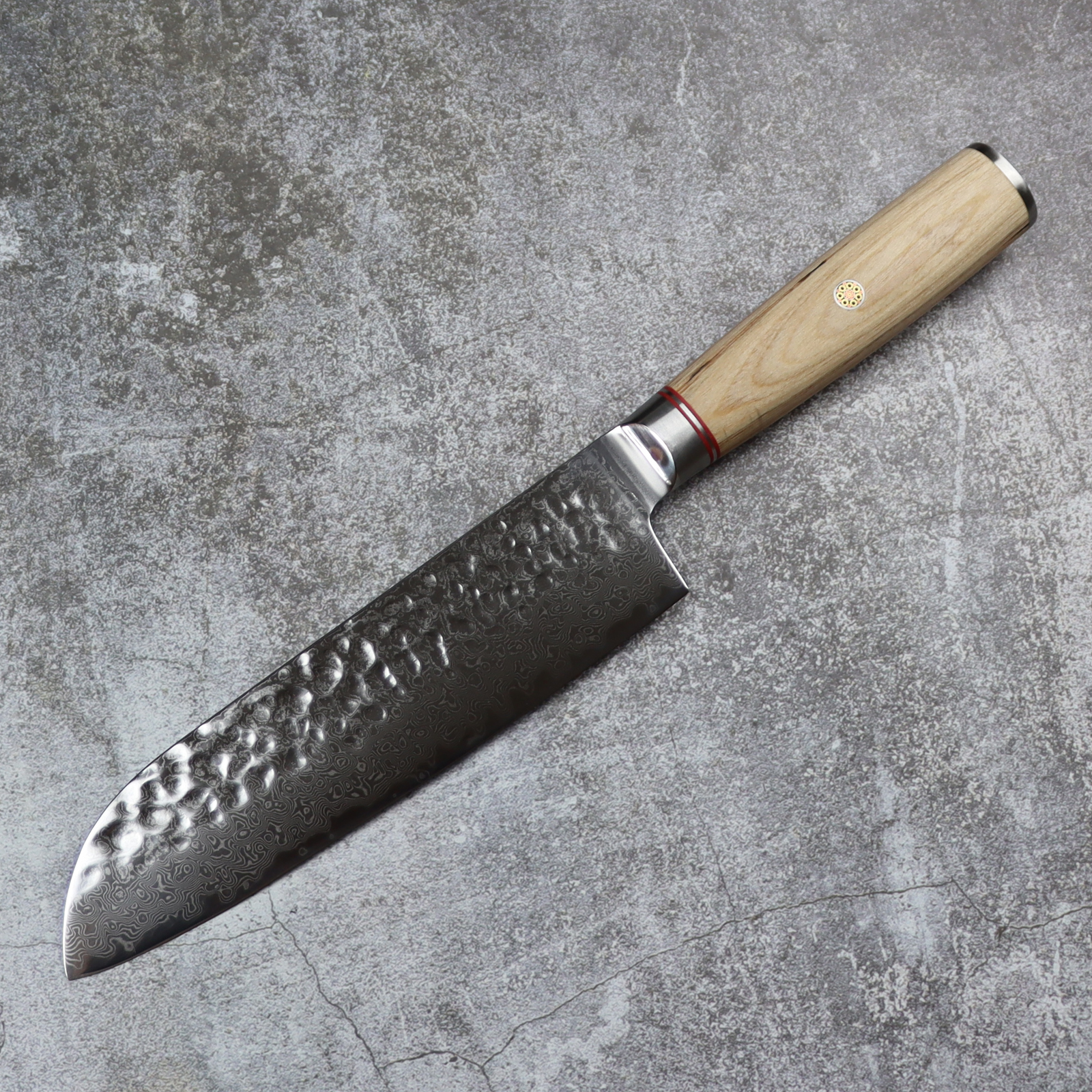 Santoku Damascus Knife