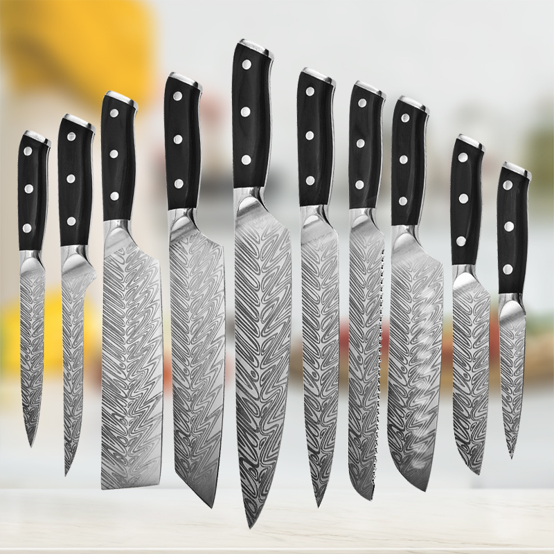 Stainless Steel Chef Knife Set