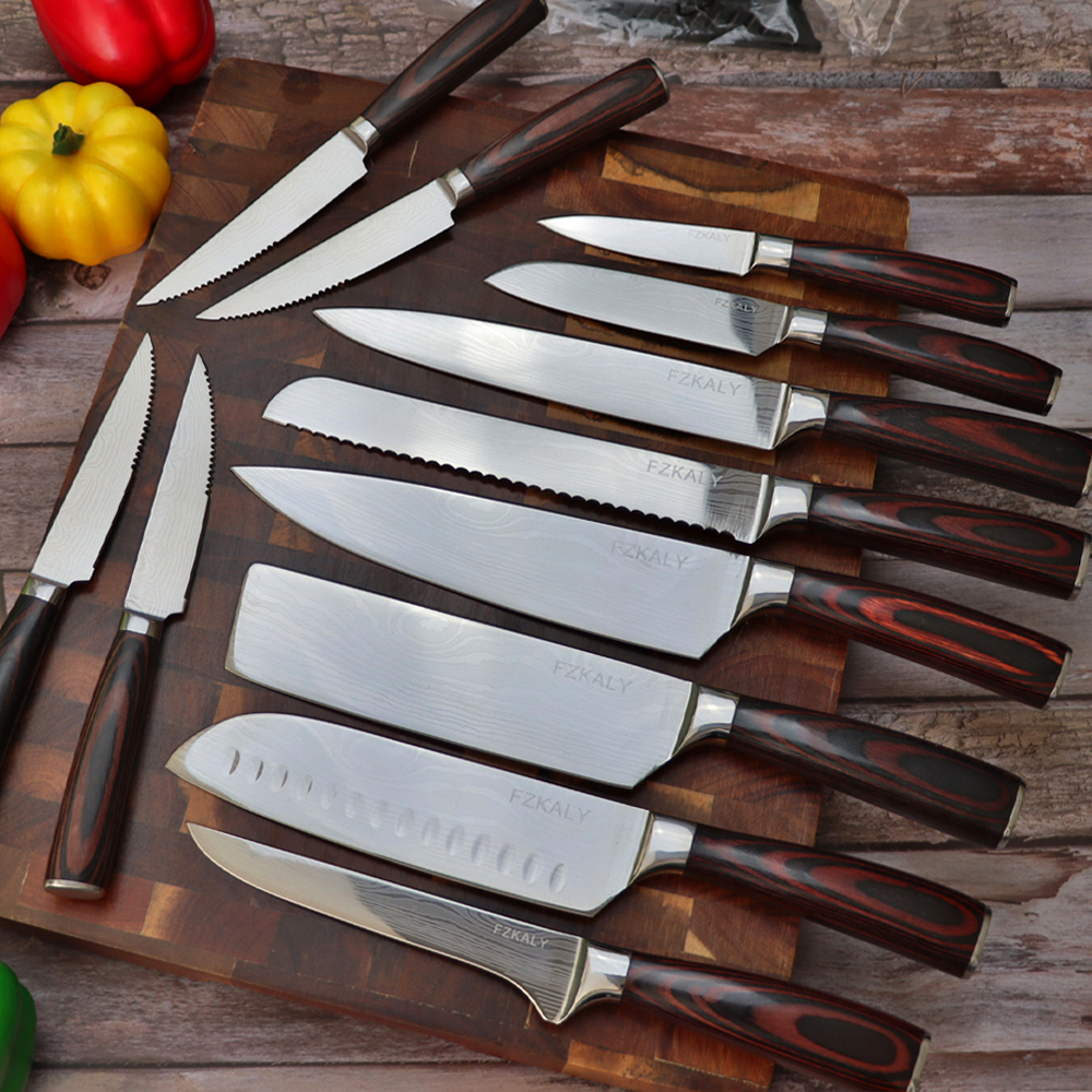 Professional Chef Knife Set, 12-Piece