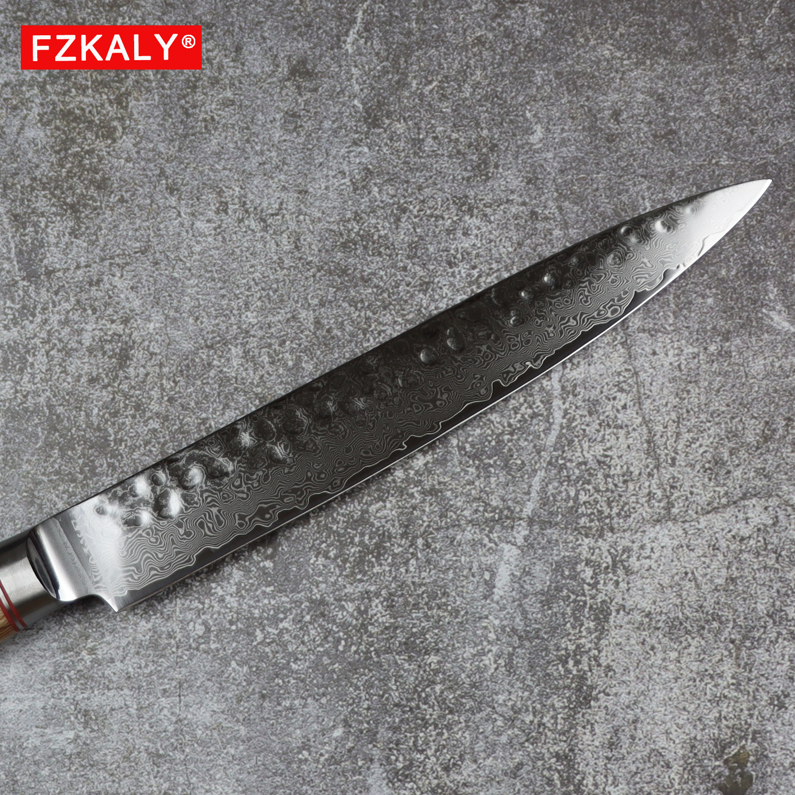 Damascus Slicing Knife 8"