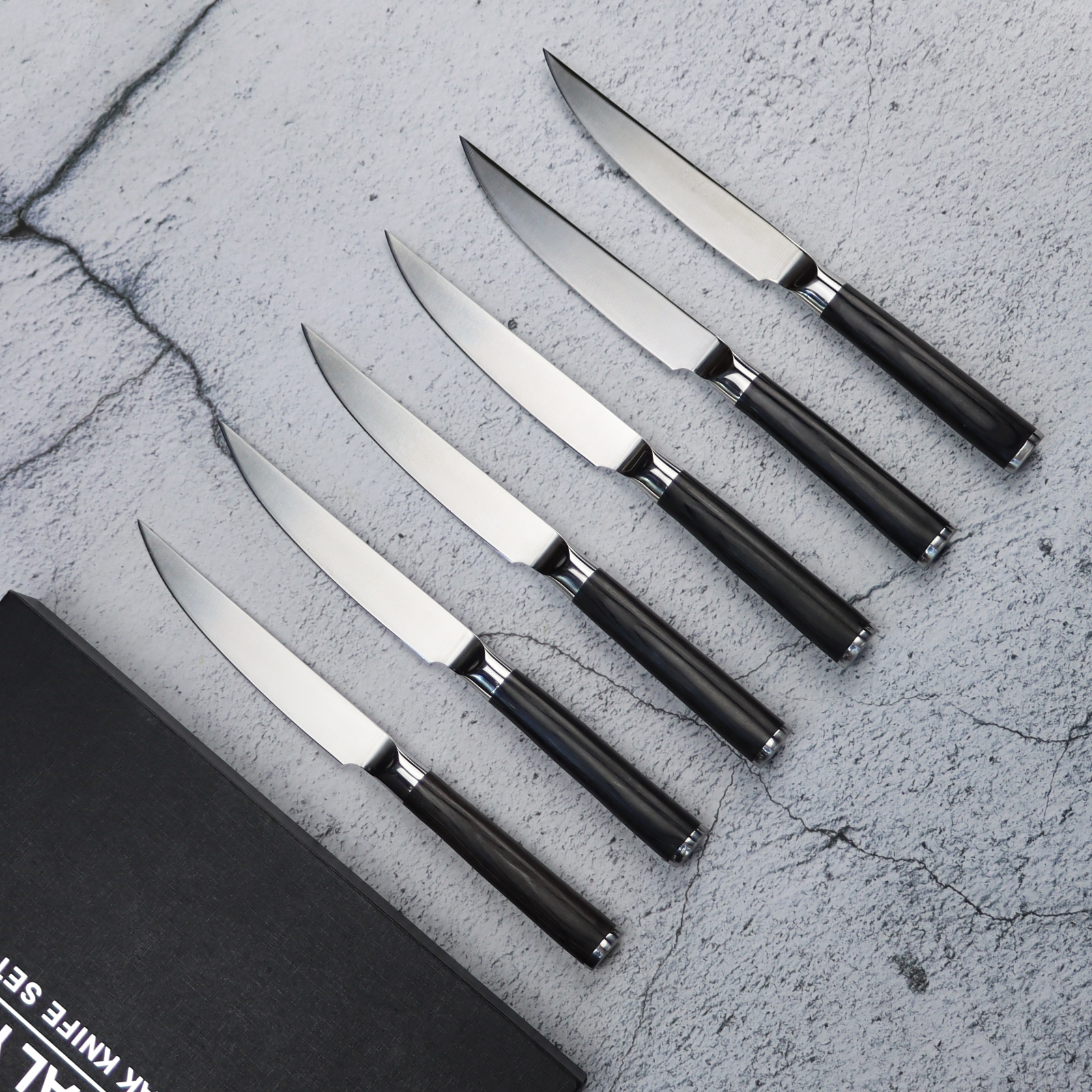 Fzkaly Stainless Steel Steak Knife Set
