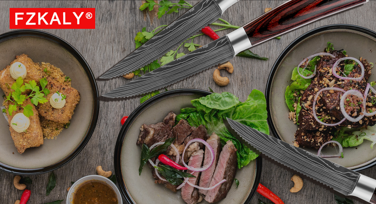 6-PIECE SERRATED STEAK KNIFE SET