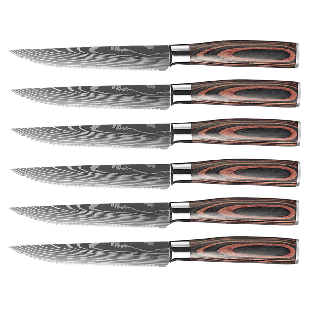 Serrated blades