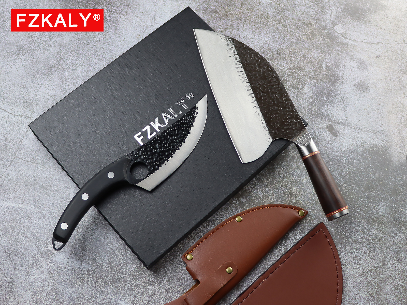 6" & 8" Meat Cleaver - Gift Box
