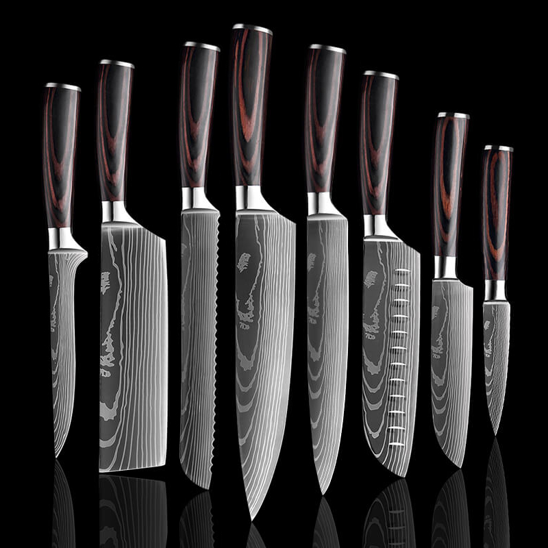 Premium Complete Kitchen Knife Set