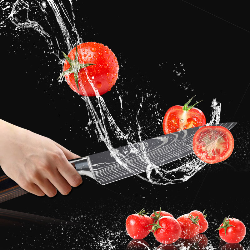 8 Piece Knife Roll Set