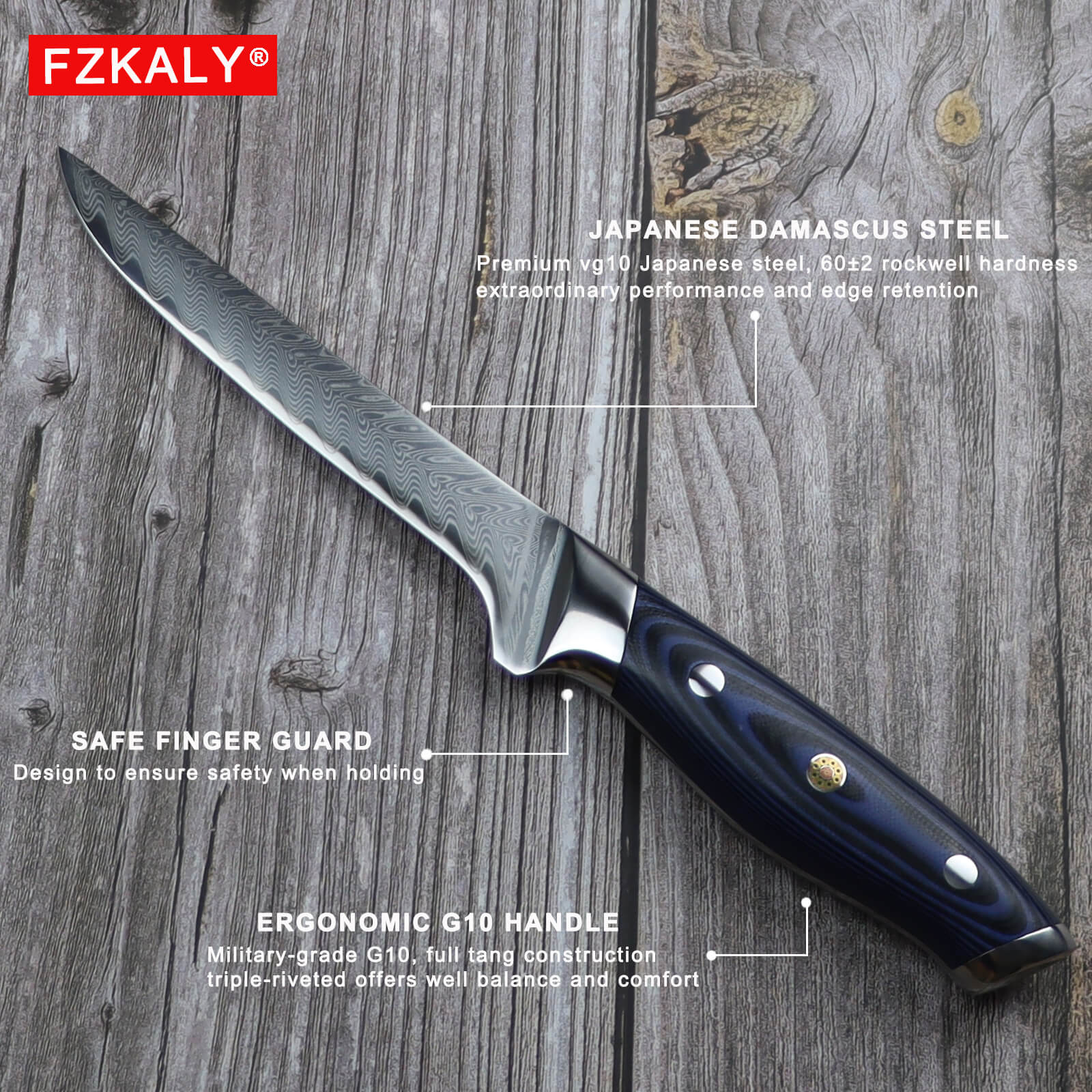 Japanese Boning Knife 6 Inch