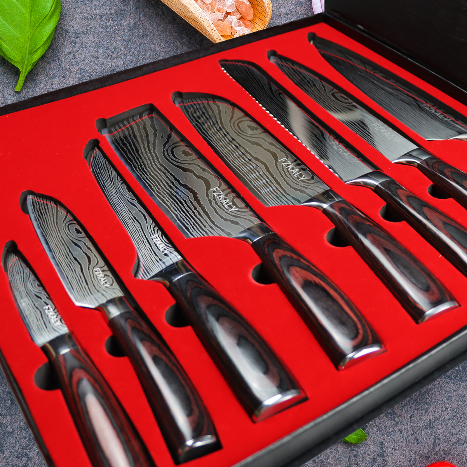 8-Piece Kitchen Knife Set