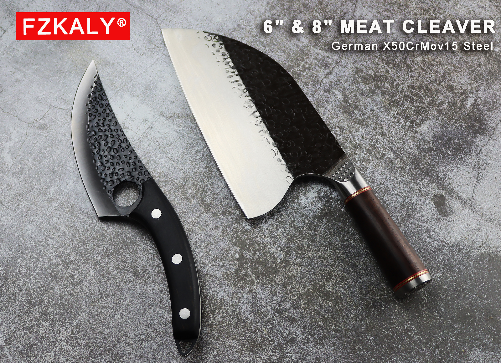 Meat Cleaver 6" & 8"