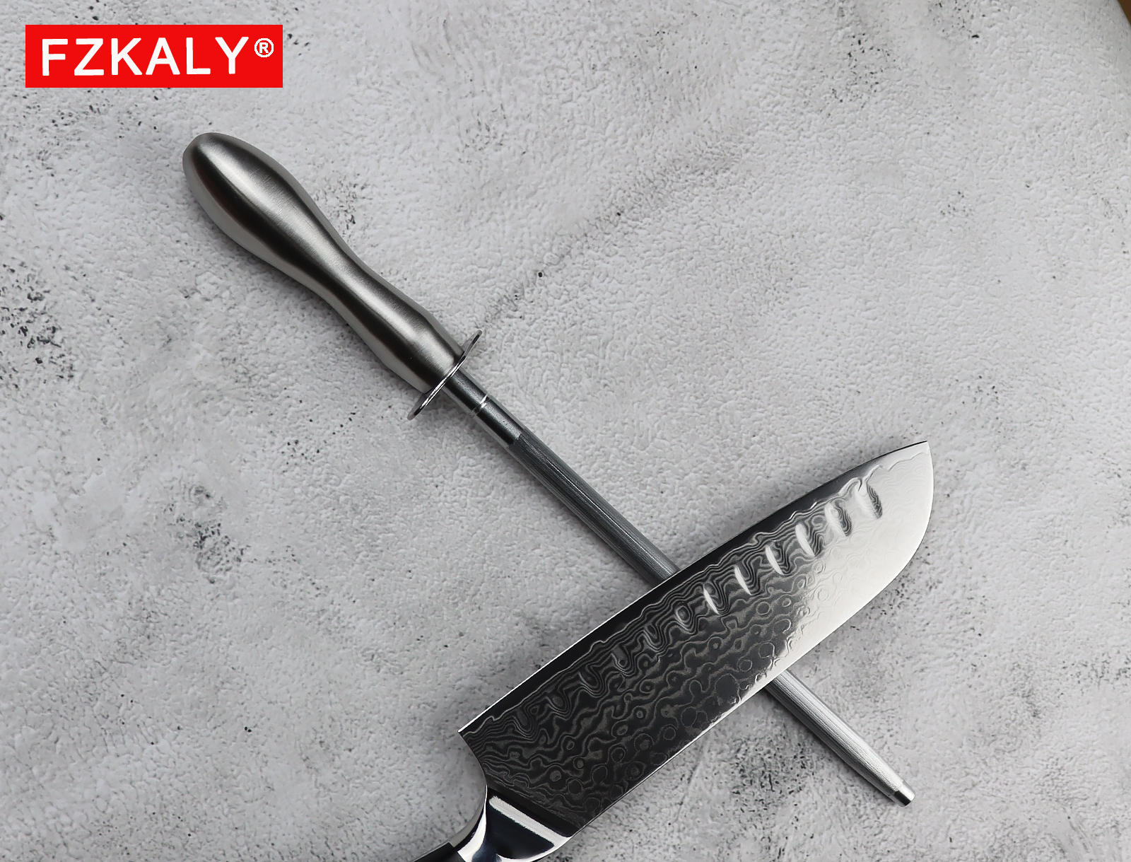 Fzkaly Honing Steel 8" easy to use