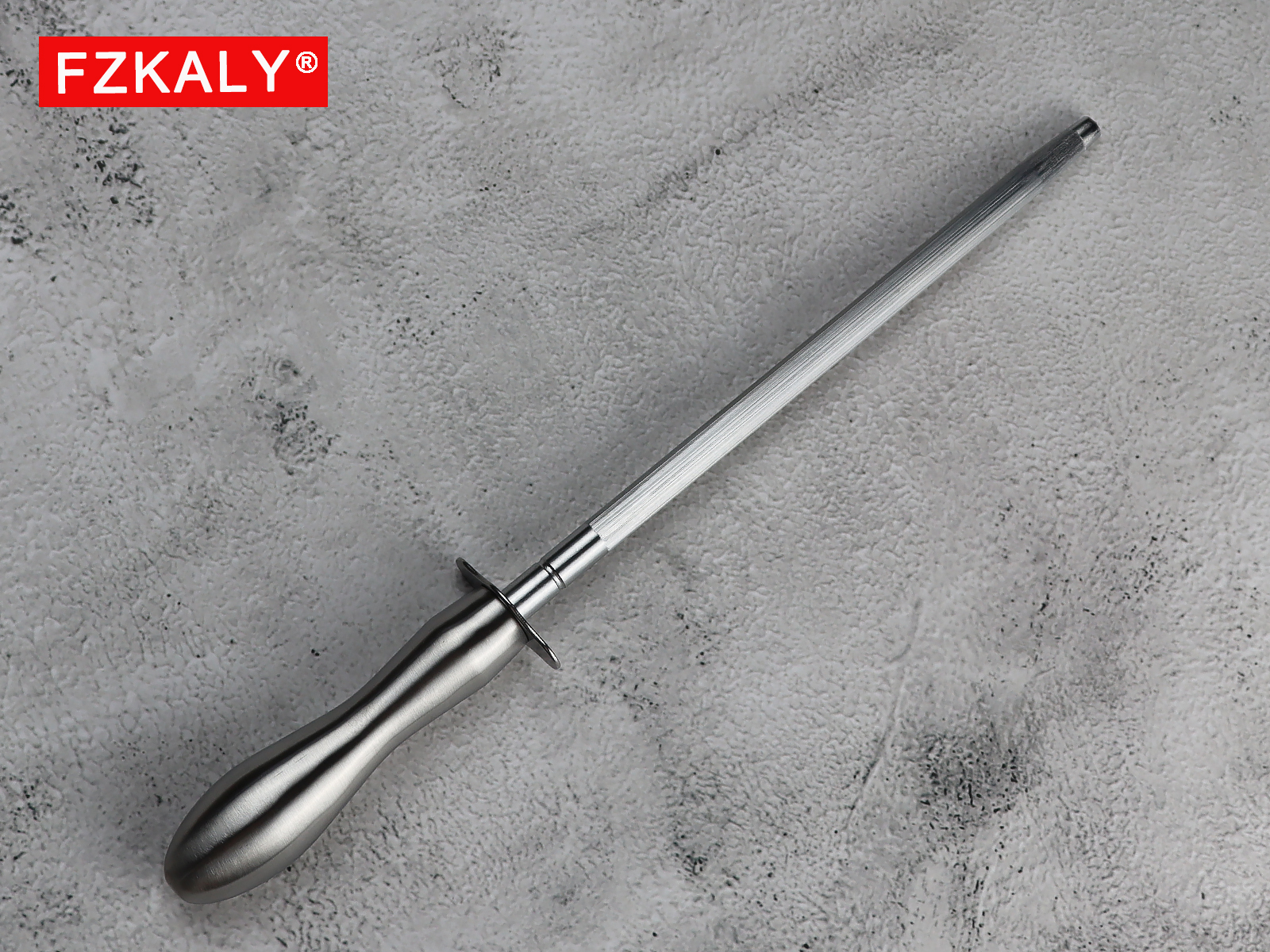 Fzkaly Stainless Steel Honing Steel 8"