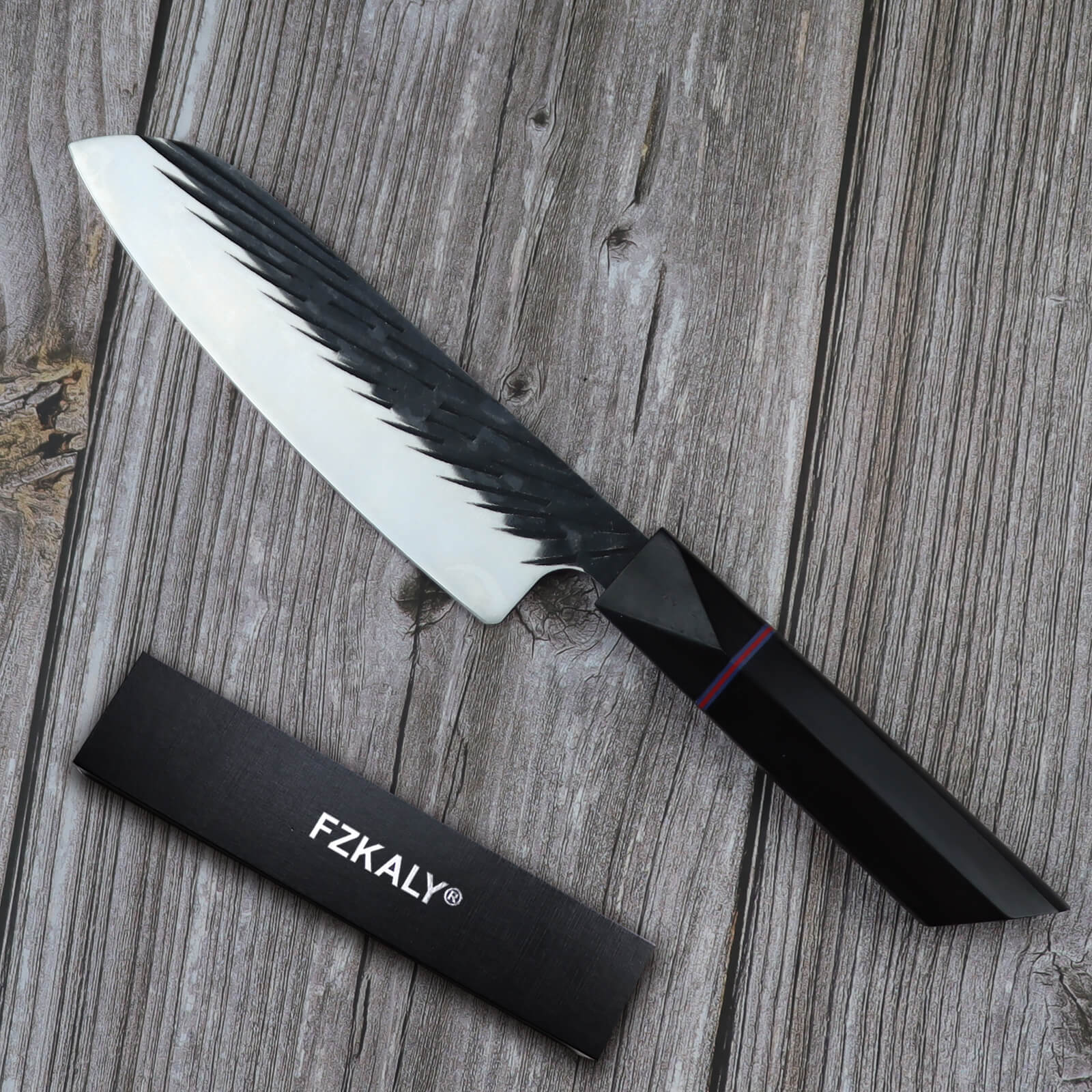 Fzkaly Japanese Santoku Knife 6.5"