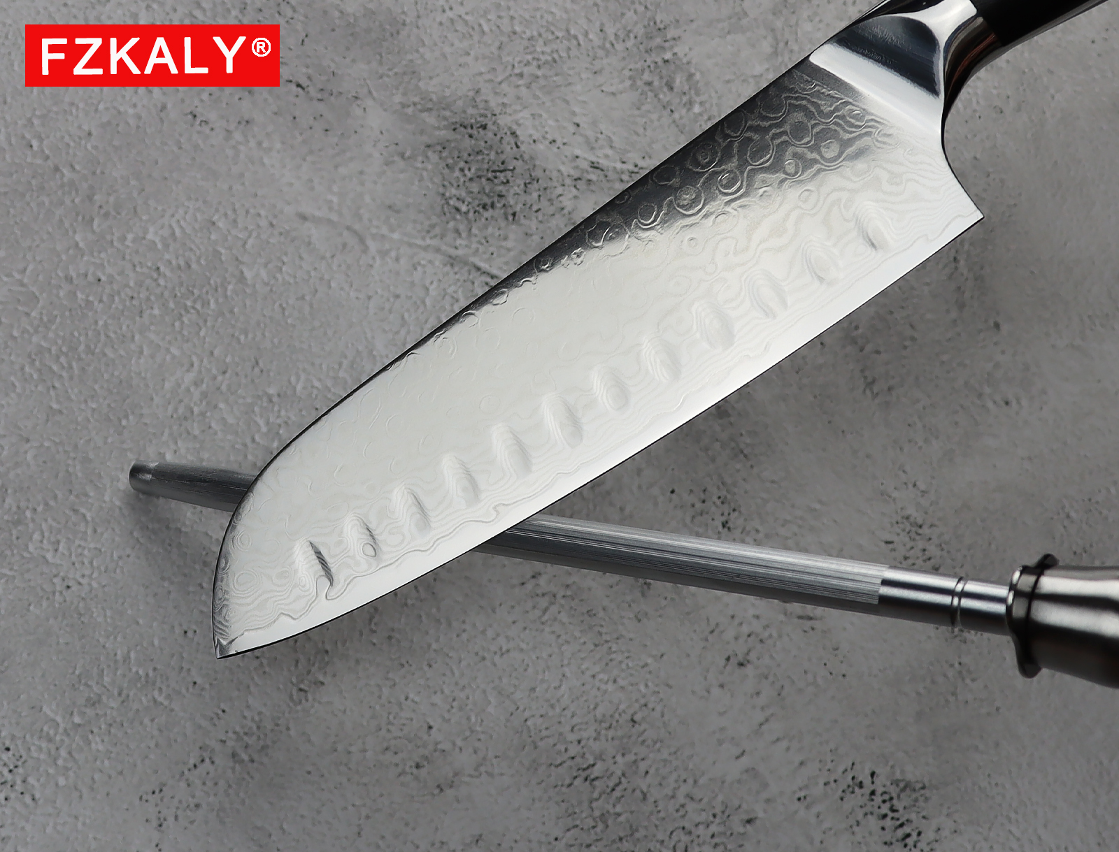 Fzkaly Pro Honing Steel 8"